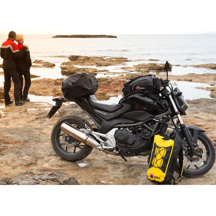 Мотоциклетний магнітний мішок-бак Мотоциклетний магнітний мішок-бак ST07 з ремінцем 22-35 літрів, унісекс, туристичний, літній, нейлон