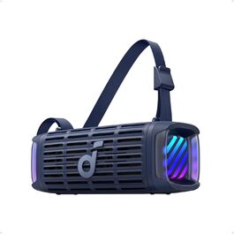 Soundcore Boom 3i від Anker – портативна Bluetooth колонка, водонепроникна IP68, 50W, 16 годин, світлодіодна підсвітка, TWS Stereo, для риболовлі, каякінгу, кемпінгу (Ozeanblau)