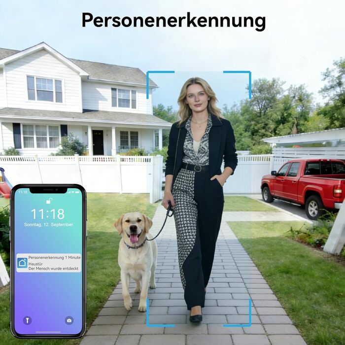 Відеодомофон WiFi з камерою та монітором 7