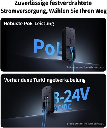 Aqara G400 Відеодзвінок з Chime, 2K HD, PoE/Кабель, HomeKit, Розпізнавання, IP65