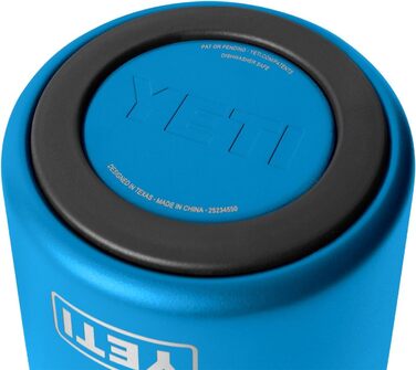 YETI Rambler Wine Chiller, сталевий ізольований охолоджувач для вина, блакитний колір Big Wave Blue