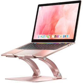 Підставка для ноутбука Nulaxy C1, сумісна з MacBook та іншими ноутбуками - Рожеве золото