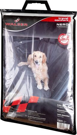 Чохол для багажника WALSER Цезар, Килимок для багажника з бічним захистом, Універсальний чохол для багажника собака, автомобільне ковдру для собак, водостійкий килимок для багажника (ковдра для собак заднє сидіння)