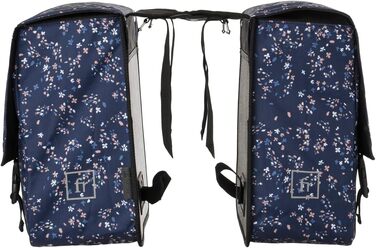 FAST RIDER Fastrider Nara Double Pannier Trend MIK (Mini Flower Blue), FAST RIDER Fastrider Nara Double Pannier Trend MIK (Mini Flower Blue)