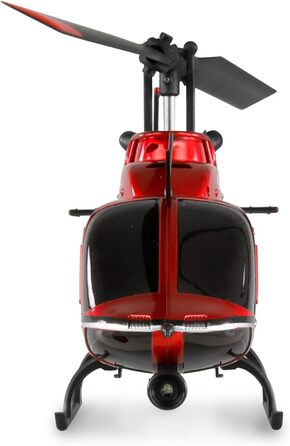 Радіокерований гелікоптер Amewi Bell 206 Jet Ranger CP 6-канальний RTF, масштаб 1:33, червоно-чорний