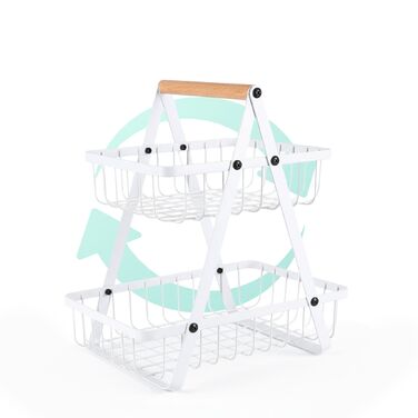 Підставка для квітів Relaxdays з 2 ярусами