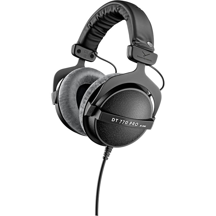 Накладні навушники beyerdynamic DT 770 PRO 80 Ом, закриті, дротові, для запису та моніторингу