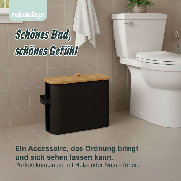 Тримач для туалетного паперу Relaxdays на 12 рулонів