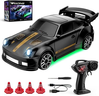 Umikk Mini RC Drift Car Pro 1:64 - Професійний радіокерований дрифт-кар 4WD для столу, подарунок для дорослих (Стиль 3)