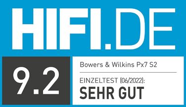 Бездротові накладні навушники Bowers & Wilkins PX7 S2 з Bluetooth і шумозаглушенням, чорні