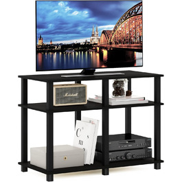 Підставка для телевізора Furinno Romain Turn-N-Tube до 40 дюймів, Espresso/Schwarz