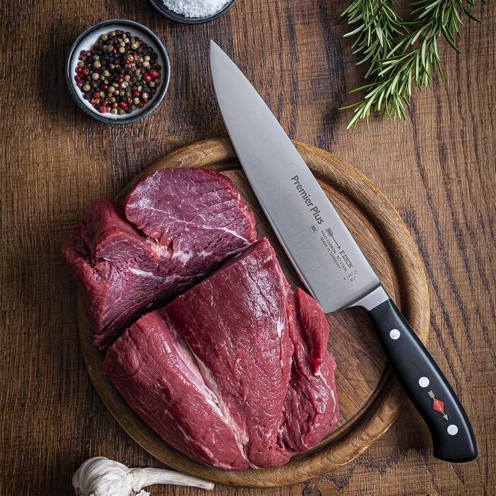 Ніж кухарський F. DICK Premier Plus, 21 см, нержавіюча сталь X50CrMoV15, 56 HRC