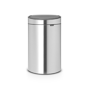 Бак для сміття Brabantia Touch Bin New двухсекційний 33 л (23+10) (112867), Сріблястий, 33