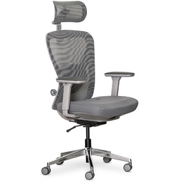 Крісло Mealux Q1 Air Fabric Grey (арт. HF Q-1 F/G)