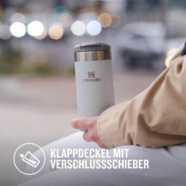 Термокружка Stanley Aerolight Transit 0.47L (350 мл) – Рожевий кварц – Зберегає тепло 6 годин, сумісна з тримачами в авто