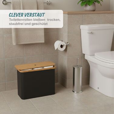 Тримач для туалетного паперу Relaxdays на 12 рулонів