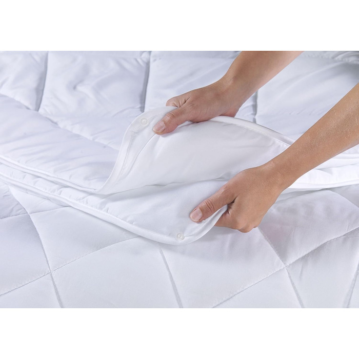 Ковдра DreamHome 135x200 см на 4 сезони - Оeko-Tex сертифікована, адаптована стегальна ковдра 135x200 см - літня та зимова ковдра - ковдра на всі сезони