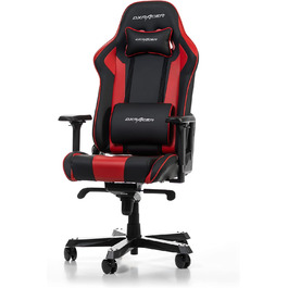 Геймерське крісло DXRacer King K99, шкірозамінник, чорно-червоне, до 200 см