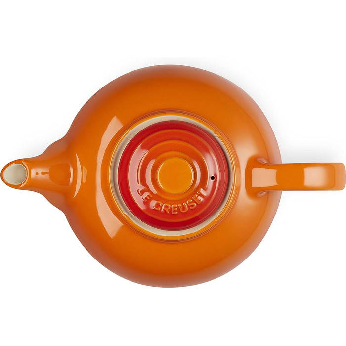 Чайник Le Creuset Klassische з кераміки, 1,3 л, для 3-4 чашок, кольору 'Ofenrot'