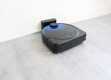 Робот для миття підлоги HOBOT Smartbot з водою та моторизованими швабрами, які чистять 900 разів на хвилину, також пилососить за допомогою програми та голосового керування. LEGEE-7