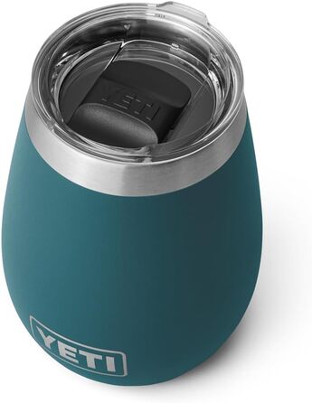 Термос YETI Rambler для вина, вакуумна ізоляція, нержавіюча сталь, кришка MagSlider, 296 мл (Agave Teal)