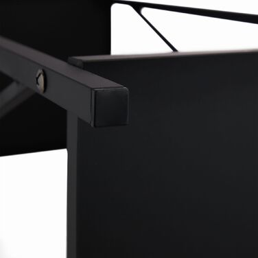 Стильна полиця для дров Relaxdays з міцної сталі