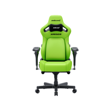 Крісло геймерське ігрове Anda Seat Kaiser 4 V2 Size XL Cyber Green PVC
