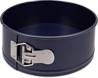 Форма для випічки Zyliss E980194 Springform, 23 см, з антипригарним покриттям, нержавіюча сталь, темно-синій колір, для маленьких тортів, сумісна з посудомийною машиною, 5 років гарантії