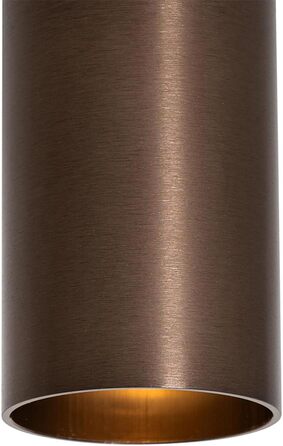 Світлодіодна лампа QAZQA Moderner Spot - світильник на стелю, настінний, для вітальні та спальні, бронзовий, GU10