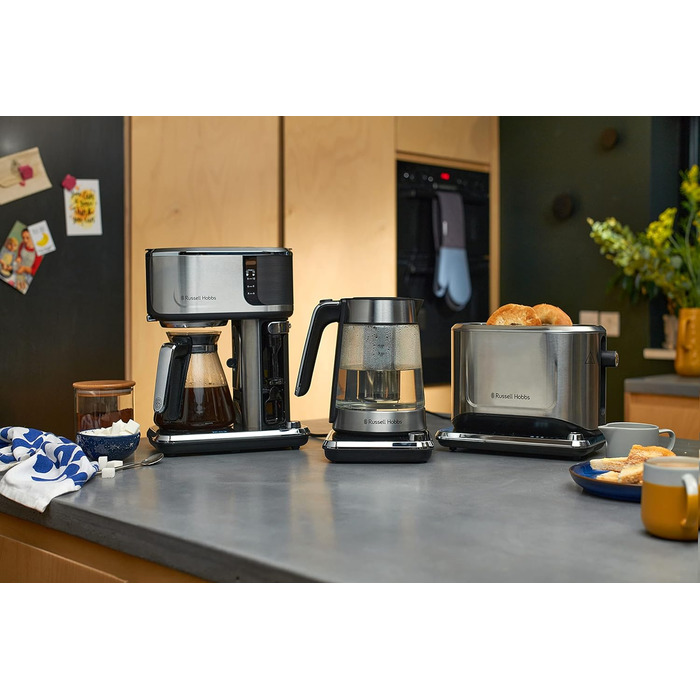 Тостер Russell Hobbs ‎26210-56 1500 Вт сріблясто-чорний