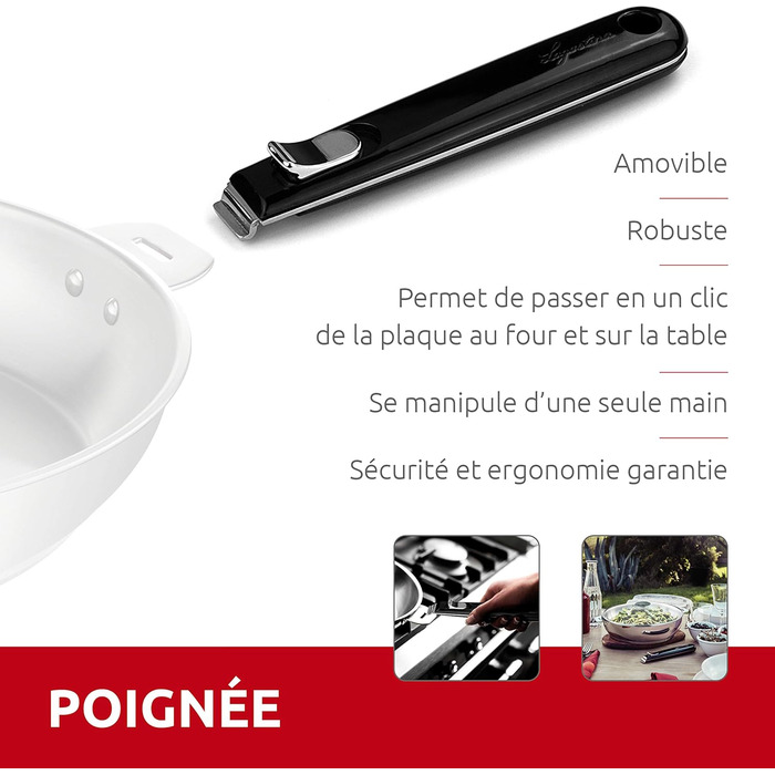 Каструля Lagostina Salvaspazio з нержавіючої сталі 18/10, діаметр 14 см, для всіх типів плит та духовок, з багатошаровим дном Lagotherm, складна, економна