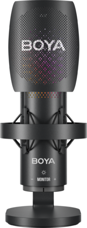 Мікрофон конденсаторний зі зміною діаграми спрямованості BOYA K9 RGB Black