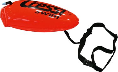 Буй для дайвінгу Cressi з прапором для дайвінгу-ідеально підходить для дайвінгу / підводного полювання / підводного плавання Плавучий буй червоний