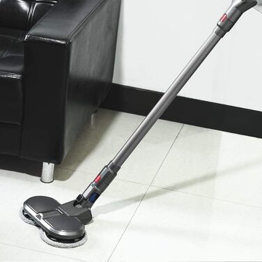 Трубка MOPEI для пилососів Dyson V7, V8, V10, V11 і V15 73 см срібляста