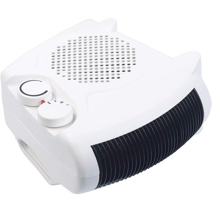 Тепловентилятор для ванної кімнати побутової техніки Sichler тепловентилятор LV-190 з 2 рівнями нагріву та термостатом, 2,000 Вт (електричний тепловентилятор, електричний тепловентилятор, кондиціонери та вентилятори)