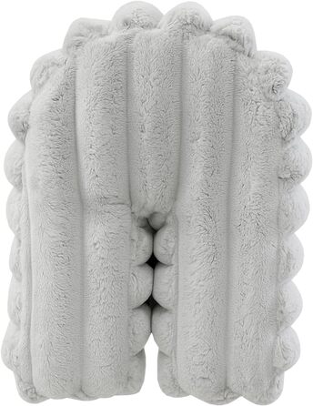 Захист для ліжечка дитячого Bettkantenschutz 90 см, світло-сірий з кордом - бортик-подушка від випадання