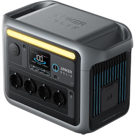Anker SOLIX C1000X Powerhouse: Пауерстанція, 1056Wh, сіра - А1761311