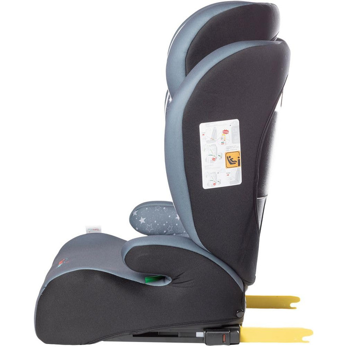 Автокрісло Disney для дівчаток 100-150 см з ISOFIX, Elsa, Anna, Olaf (фіолетове)