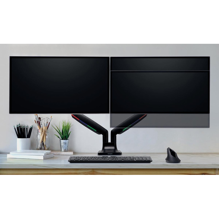 Кріплення для монітора Kensington SmartFit для 2 моніторів, чорний, K59601WW