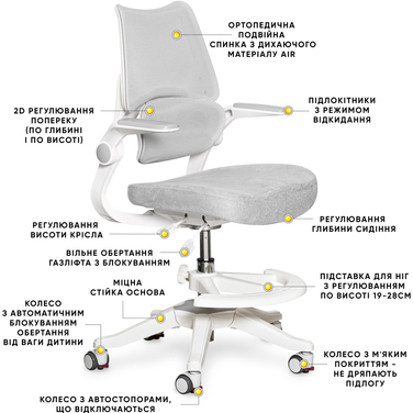 Дитяче крісло Fantasy Air G (арт.Y-608 G)