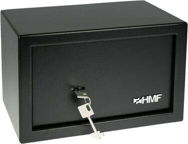 Сейф меблевий HMF 49200-11, замок з подвійною бітою, 320x20 см, чорний