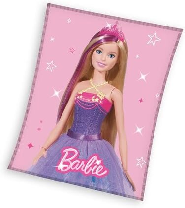 Затишна ковдра Carbotex Barbie 150x200 см