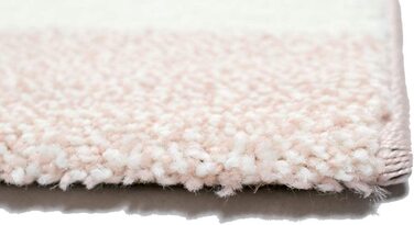 Дитячий килим Teppich-Traum круглий 120 см з сердечками