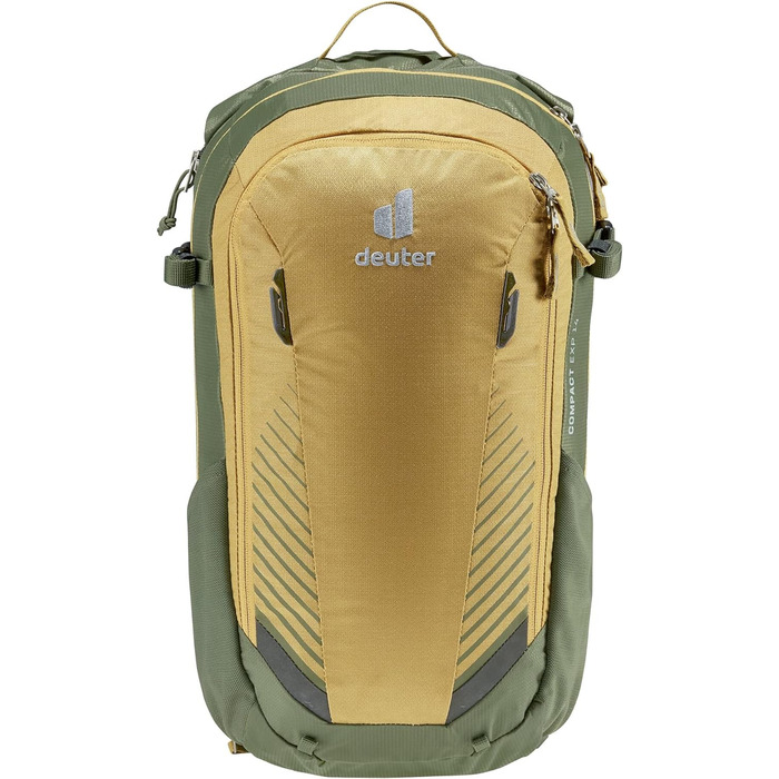 Велосипедний рюкзак deuter Compact EXP 14 (карамель-хакі)