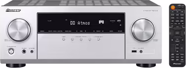 AV-ресівер Pioneer VSX-934 7.2-канальний, 160 Вт, Dolby Atmos, DTS:X, AirPlay 2, Bluetooth, USB, сріблястий