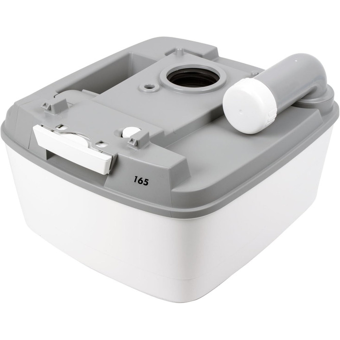 Туалетний портативний Thetford Porta Potti Qube 165 з баком 21 л та природною висотою сидіння