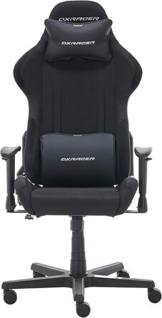 Ігрове крісло DXRacer FORMULA 2.2 FD01 - чорне, регульоване, ергономічне для офісу та дому