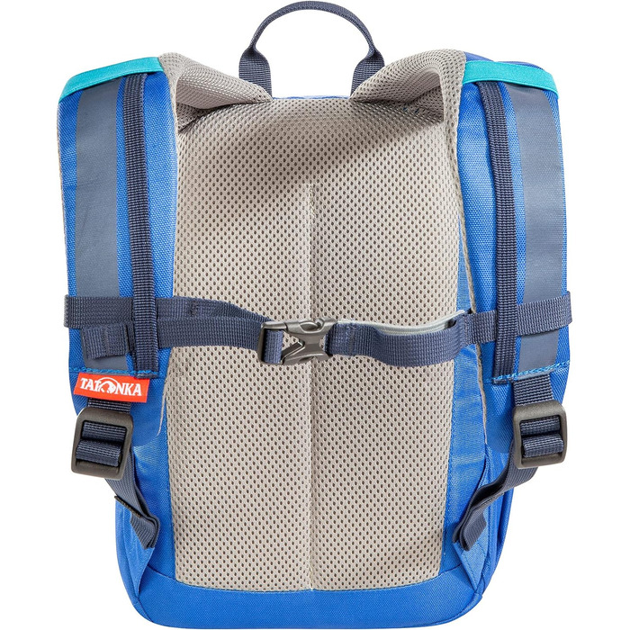Рюкзак дитячий Tatonka Husky Bag JR 10 - Рюкзак для дітей від 4 років - Зі світловідбиваючими смугами і в т.ч. подушкою сидіння - Для дівчаток і хлопчиків - великий об'єм (10 л, Синій)
