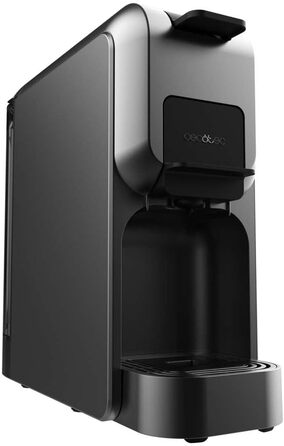 Кавомашина Cecotec Freestyle Compact Black: 1350W, Thermoblock, 20 Bar, 4-в-1 для еспресо, сумісна з Dolce Gusto, Nespresso, K-Fee, об'єм резервуару 800 мл