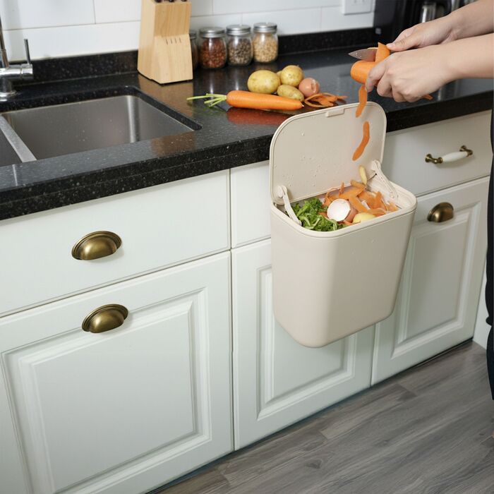 Відро для сміття Relaxdays для підвішування, 9 л